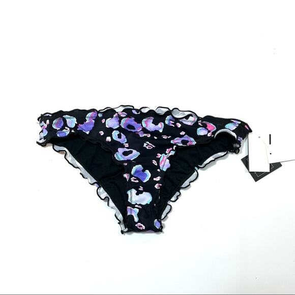 Salt+Cove Leopard print ruched bikini swim bottom - Picture 4 of 6